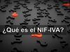 NIF-IVA para autónomos